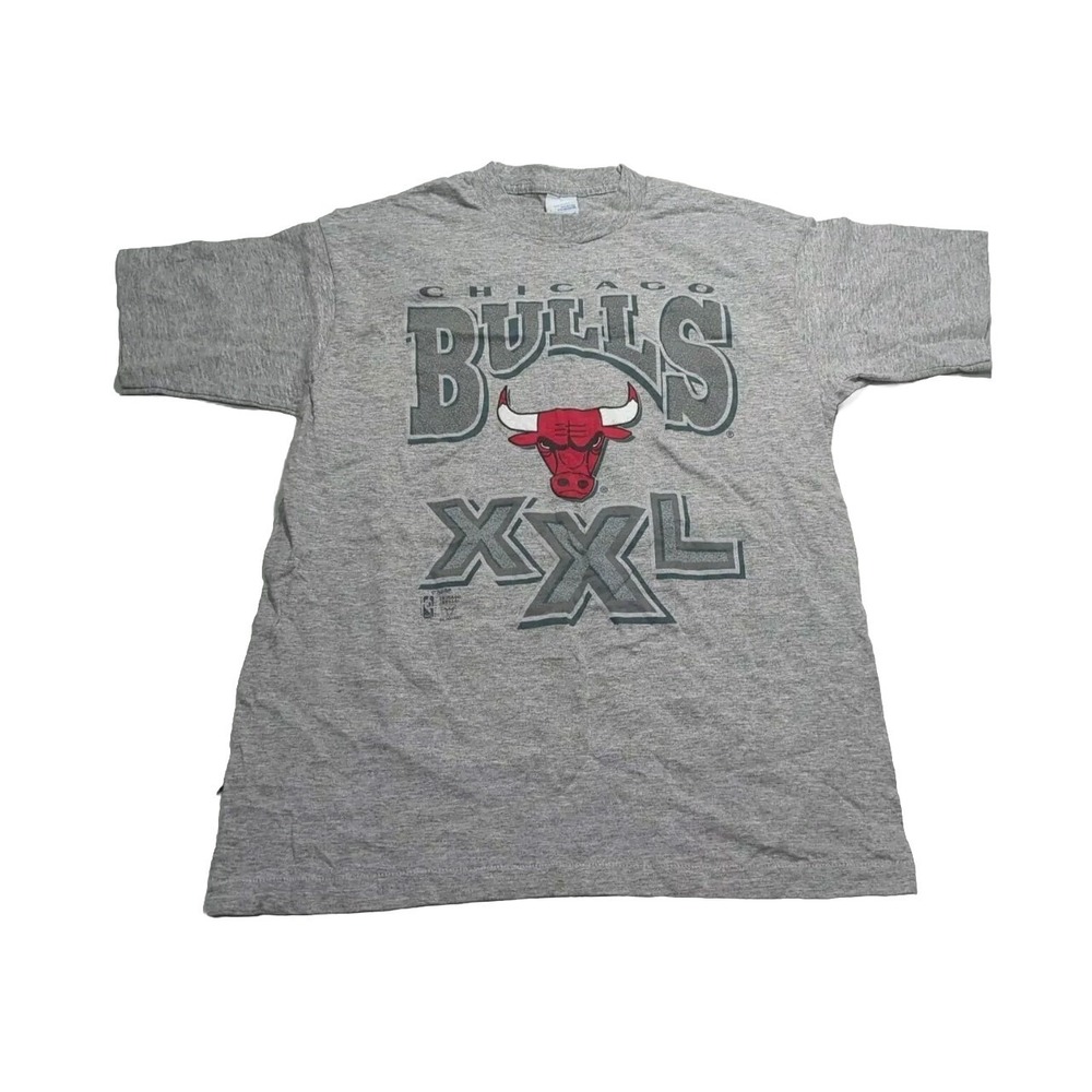 Vintage "Chicago Bulls XXL" T-shirt 90's Single Stitched Size‎ Large